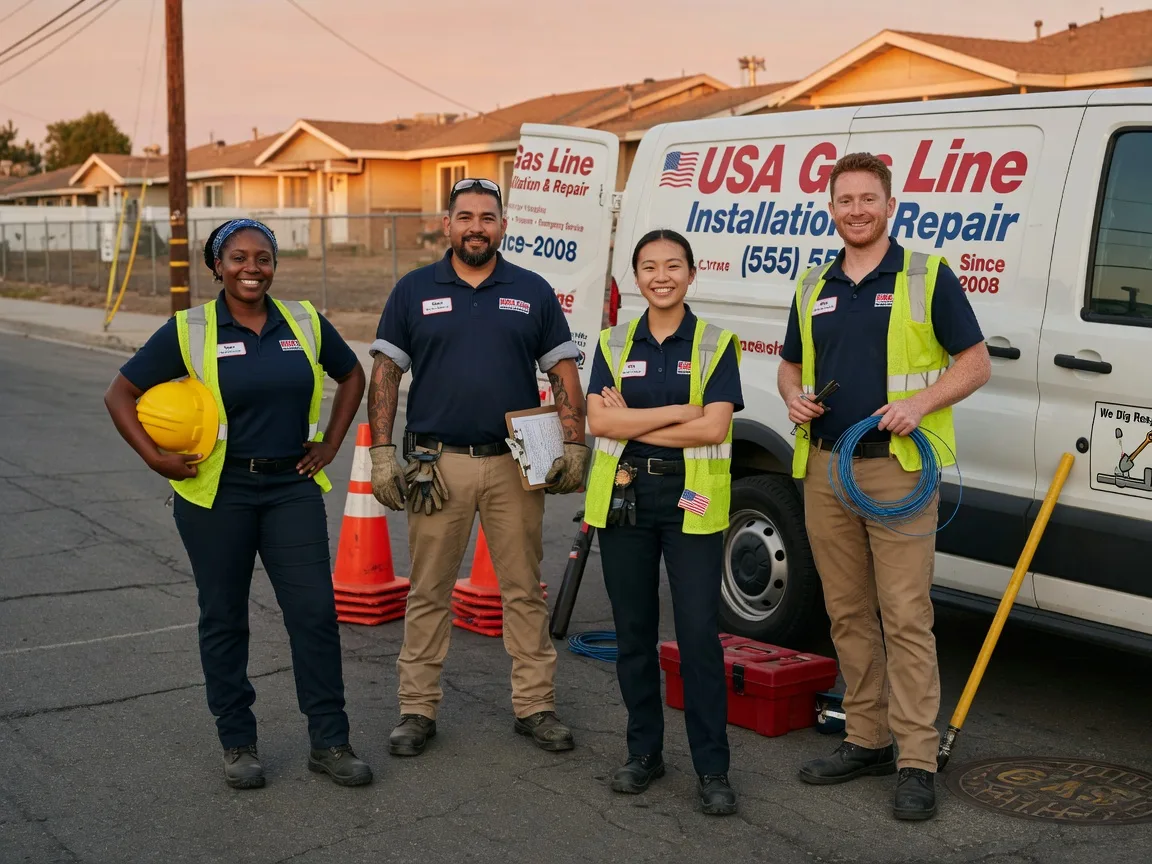 Gas Line Installation company in Hilbert, WI
